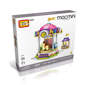 LOZ Mini Blocks ferris wheel Toys A carousel Plastic Assembly Blocks Toys for children Educational DIY Compatible 1720