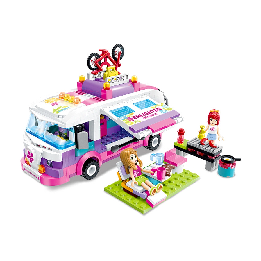 Compatible Friends Series Cherry's Bedroom Action Building Blocks Model Set 124pcs Brick Toys For Girls Christmas Gifts NO.2004/319pcs