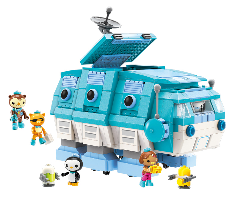 The Octonauts Barnacles Kwazii Peso Tweak Cartoon Building Blocks Model Sets Kids Toy Compatible Duplo Toys & Hobbies 3715
