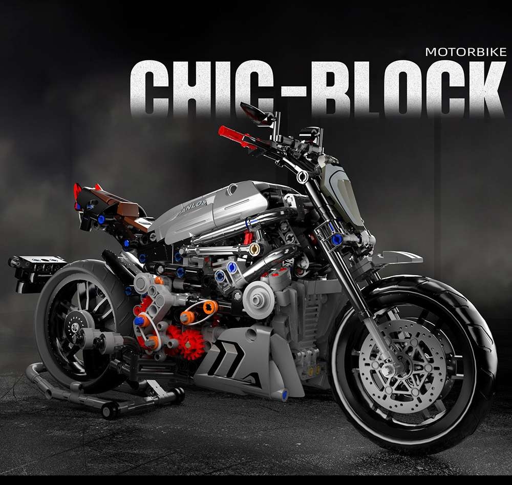 827pcs High-Tech Ideas Famous Motorcycle Model BMW Building Blocks Education Diy Assembly Bricks Toys Birthday Gifts for Children
