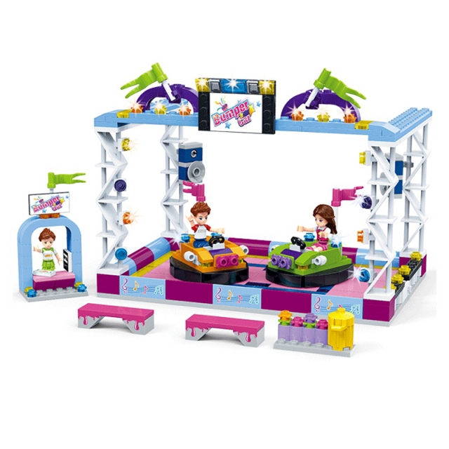 gudi girls amusement park series and assembly of plastic Heartlake building block toys Compatible friends ALL
