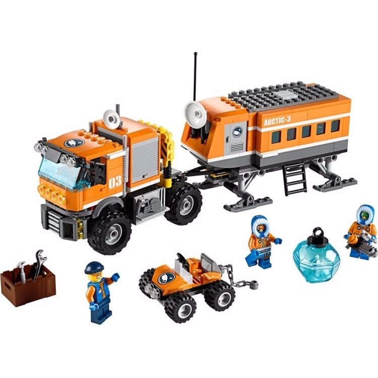 10440 Compatible City Arctic Outpost Policemen building blocks Figures Model Toys jail cell Bricks Compatible blocks