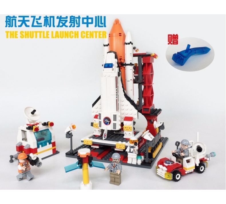 Spaceport 679pcs Building Blocks Learning Education Bricks Toys Models Building Toys Compatible with technic
