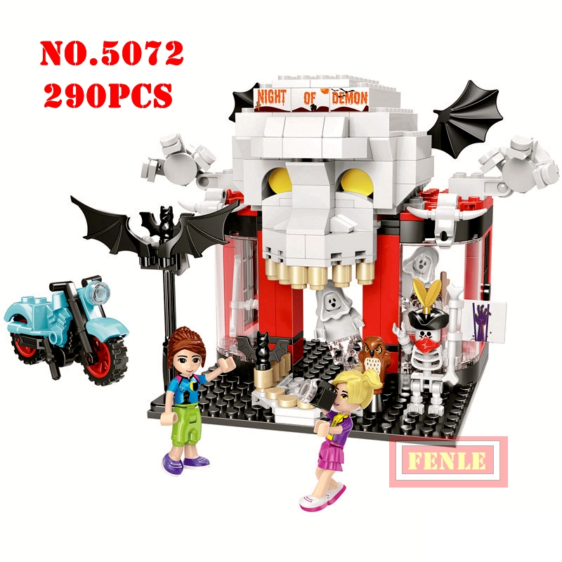 Compatible friends Partner Model Building Blocks Girl Series Ice Cream Cake Shop Bricks Toys For Children mini Gift NO.5072