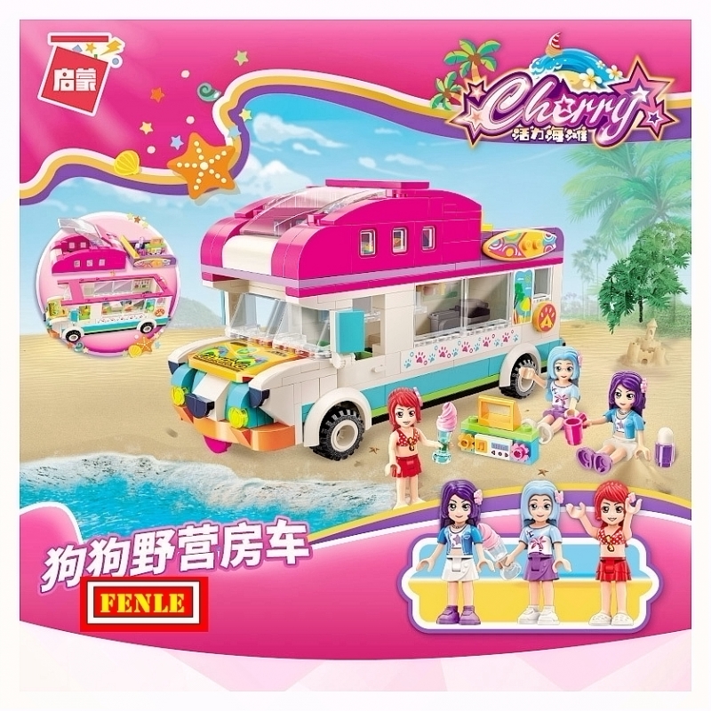 2019 new ENLIGHTEN 2020 friends Building Blocks Compatible Friends Heartlake Model Toys for Children