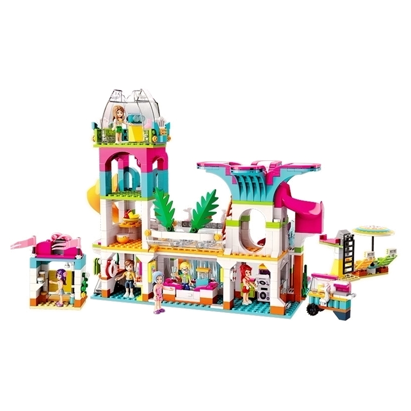 2019 new ENLIGHTEN friends Building Blocks Compatible Friends Heartlake Model Toys for Children