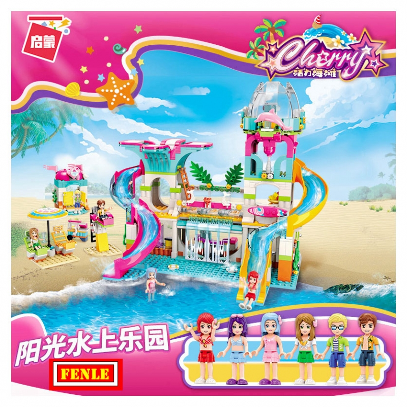 2019 new ENLIGHTEN friends Building Blocks Compatible Friends Heartlake Model Toys for Children
