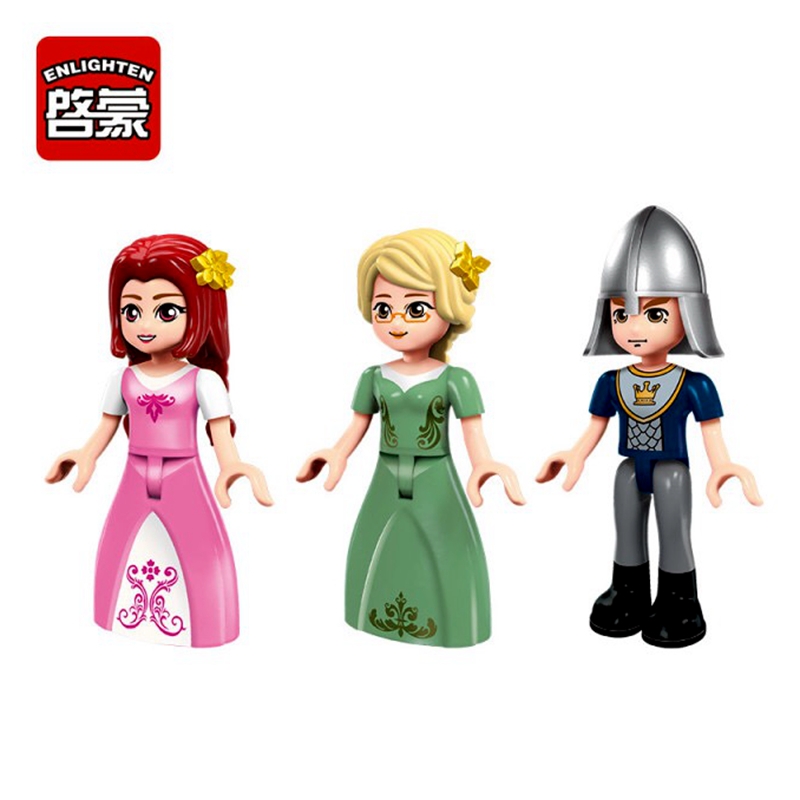 ENLIGHTEN City Girls Princess Pleasure Boat Ferry Building Blocks Sets Bricks Model Kids Gift Toys Compatible Friends