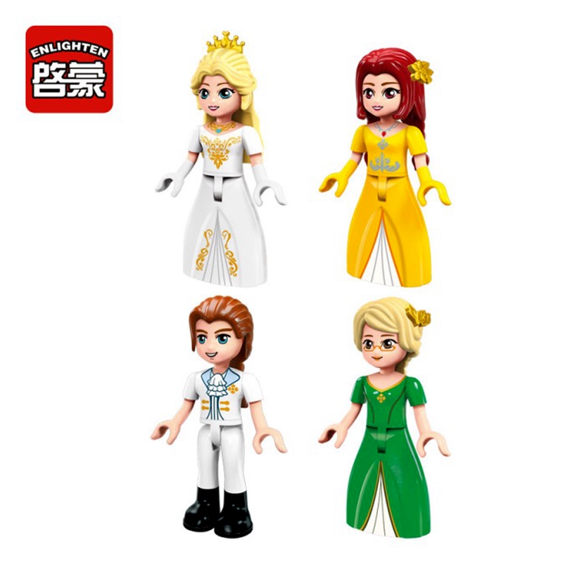 2612 940pcs Girl's Dream Town Constructor Model Kit Blocks Compatible Bricks Toys for Boys Girls Children Modeling