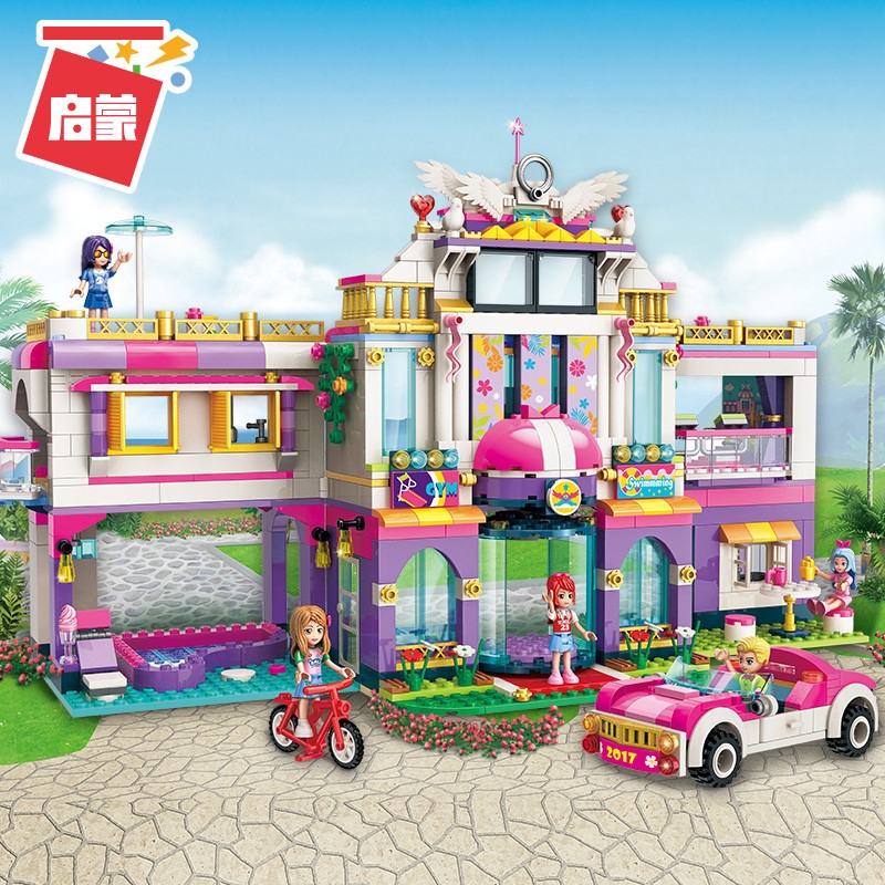 HOT NEW Girls City Friends Princess Dream House Villa Colorful Holiday Building Blocks Sets Kids Toy Compatible