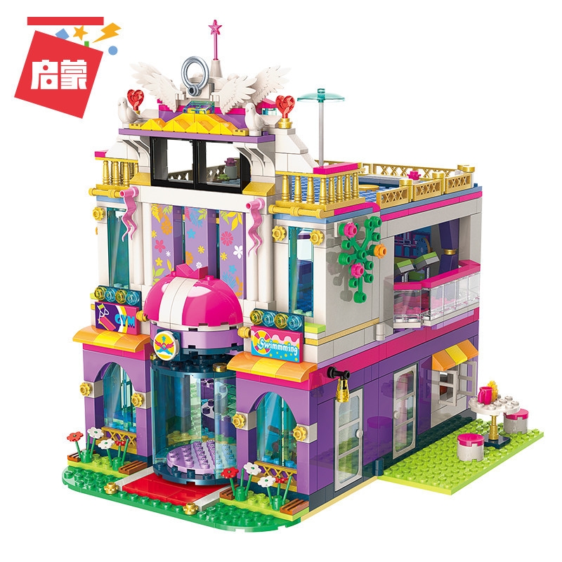HOT NEW Girls City Friends Princess Dream House Villa Colorful Holiday Building Blocks Sets Kids Toy Compatible