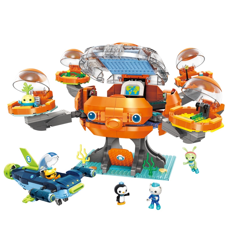 The Octonauts Model Building Blocks Sets Toys for children Compatible Duplo Toys & Hobbies Barnacles Kwazii Peso Tweak