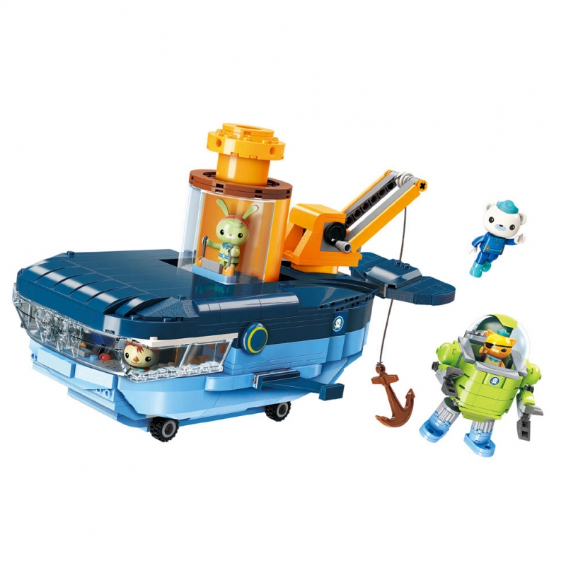 The Octonauts Barnacles Kwazii Peso Tweak Cartoon Building Blocks Model Sets Kids Toy Compatible Duplo Toys & Hobbies 3714