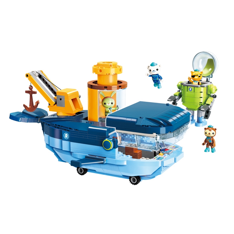 The Octonauts Barnacles Kwazii Peso Tweak Cartoon Building Blocks Model Sets Kids Toy Compatible Duplo Toys & Hobbies 3714