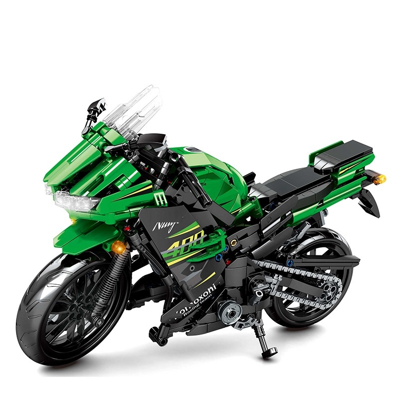 SEMBO City Off-Road Motorbike Model Building Blocks technical Racing Car Motorcycle Educational Gifts Toys For Children