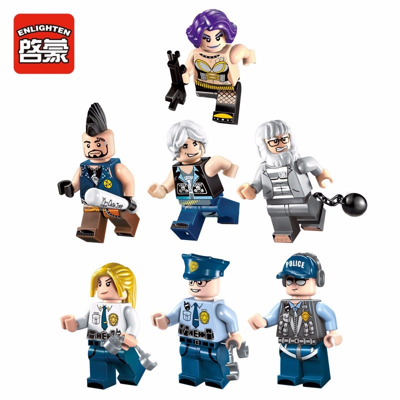 Model building kits compatible with city Police Station Helicopter 951 pcs 3D blocks Educational toys hobbies to children