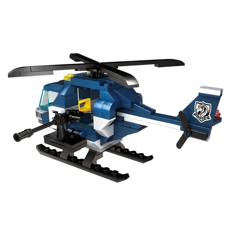 ENLIGHTEN City Series Special Police Thunder blocking airplan Building Blocks Sets Brick Kids Toys Compatible