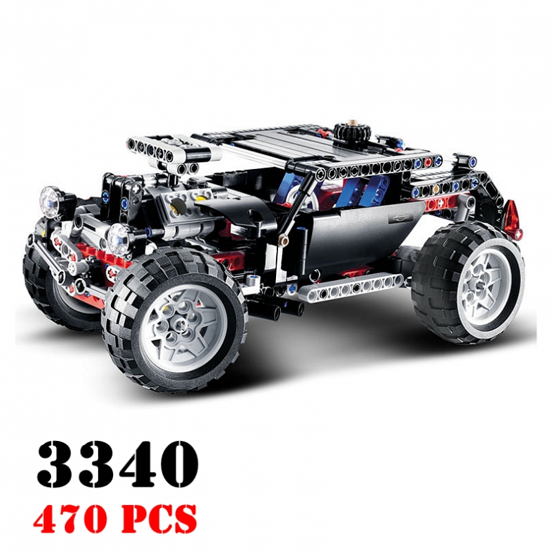 Decool 3341 super jeep building bricks blocks New year Gift Toys for children Car Off Roader compatible technic 8081