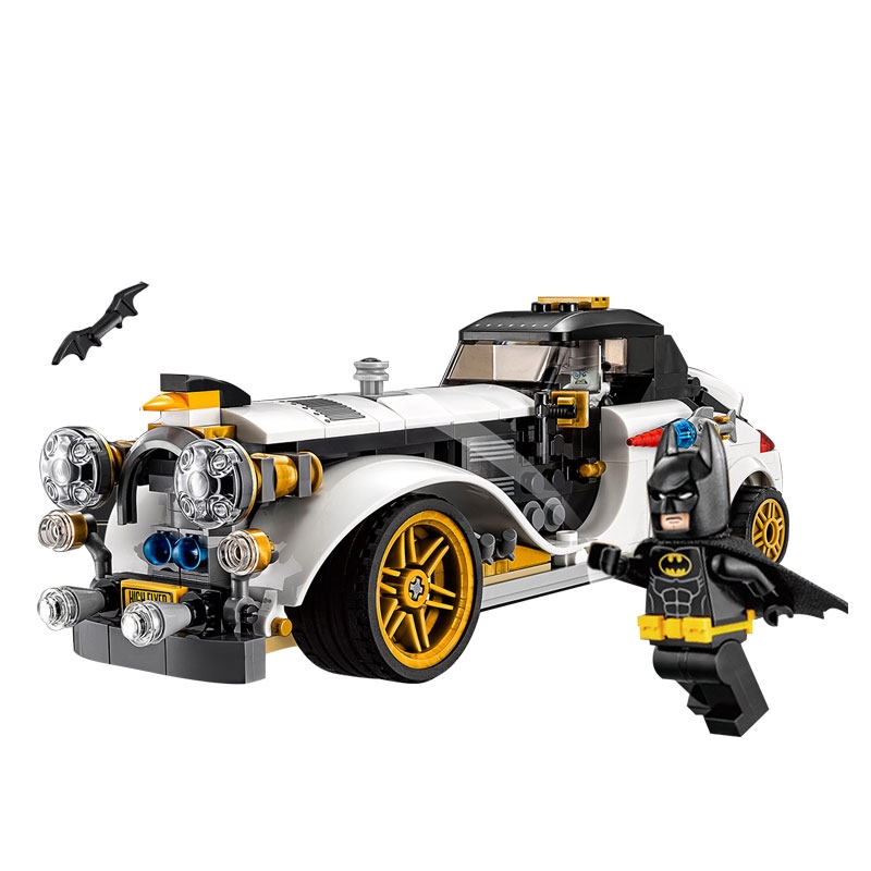 New Genuine Series The Arctic War Penguin Classic Car Set Building Blocks Bricks Toys Compatible with batman gift