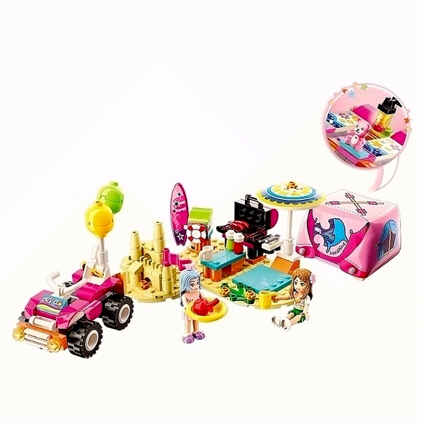 new ENLIGHTEN 2018 friends Building Blocks Compatible Friends Heartlake Model Toys for Children