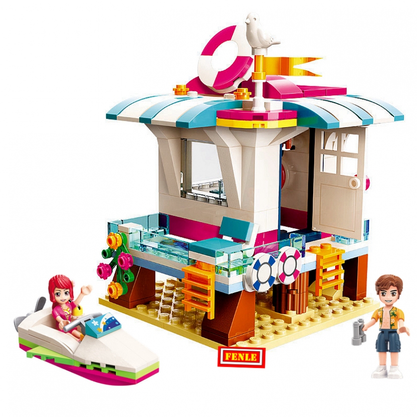 new ENLIGHTEN 2019 friends Building Blocks Compatible Friends Heartlake Model Toys for Children