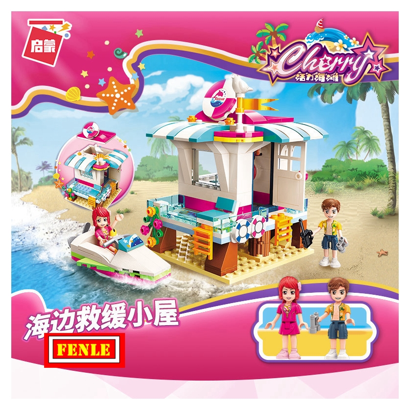 new ENLIGHTEN 2019 friends Building Blocks Compatible Friends Heartlake Model Toys for Children