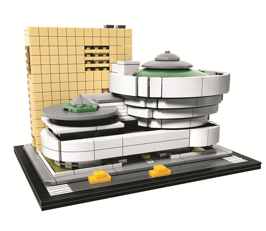 bela 10679 Architecture Building Set Solomon R. Guggenheim Museum 21035 Model Building Block Bricks Toys