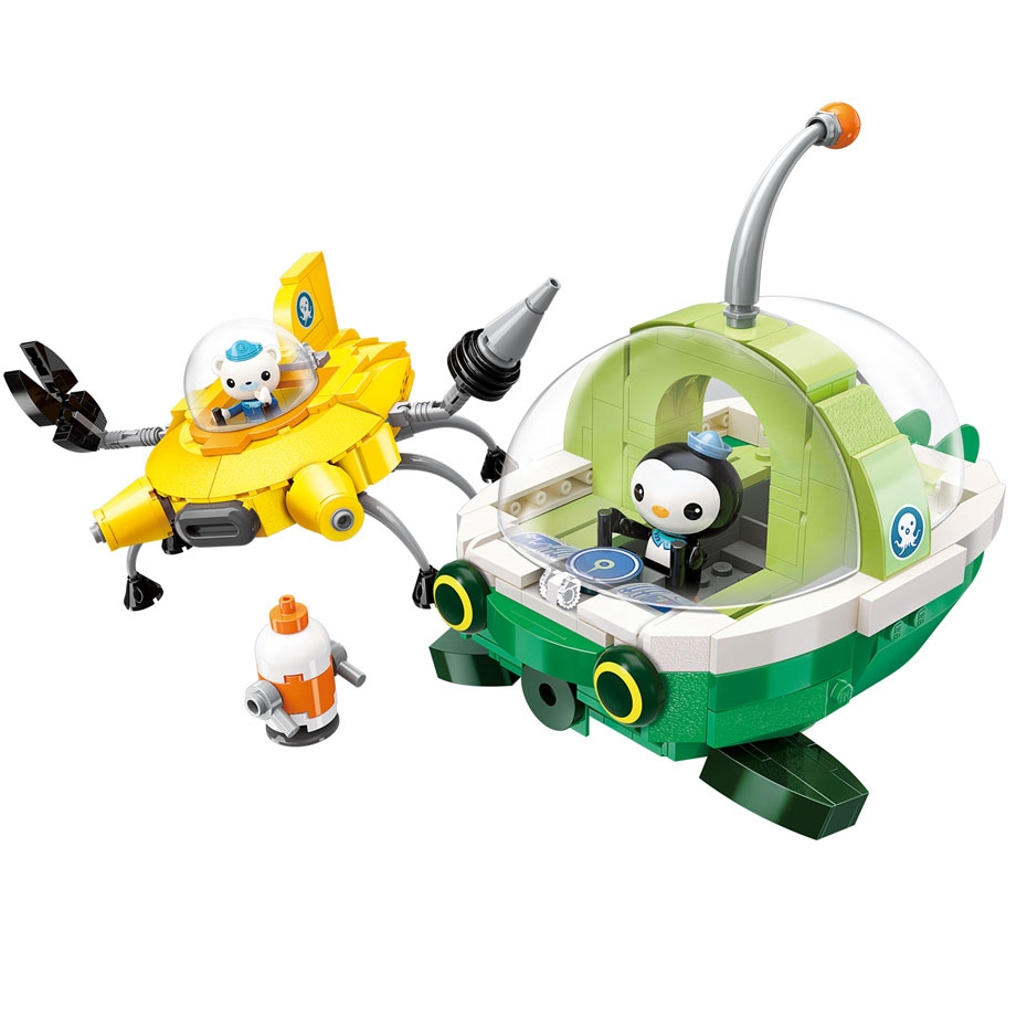 The Octonauts Barnacles Kwazii Peso Tweak Cartoon Building Blocks Model Sets Kids Toy Compatible Duplo Toys & Hobbies 3712