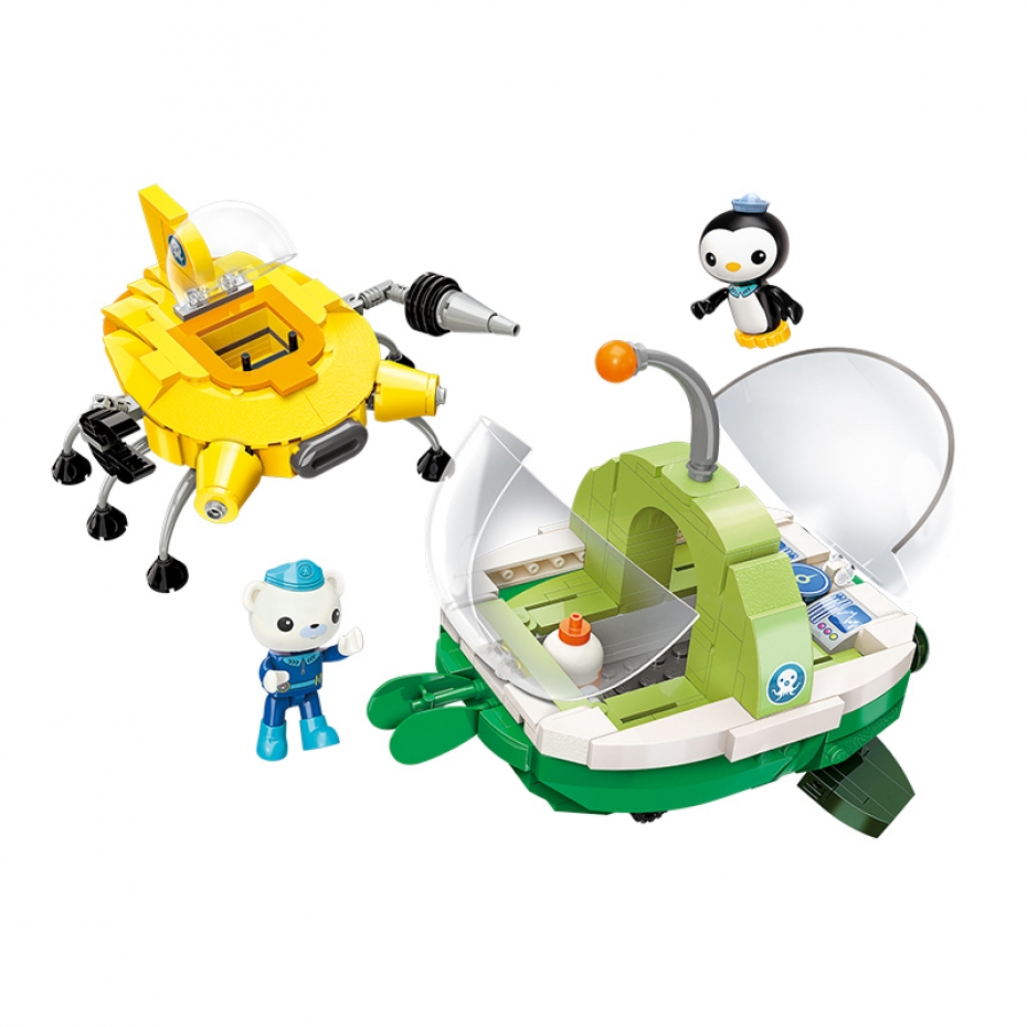 The Octonauts Barnacles Kwazii Peso Tweak Cartoon Building Blocks Model Sets Kids Toy Compatible Duplo Toys & Hobbies 3712