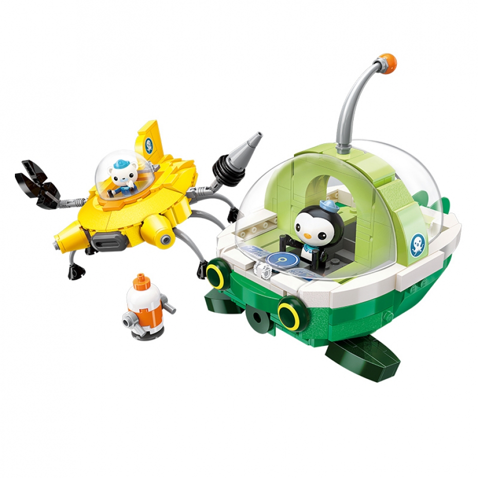 The Octonauts Barnacles Kwazii Peso Tweak Cartoon Building Blocks Model Sets Kids Toy Compatible Duplo Toys & Hobbies 3712